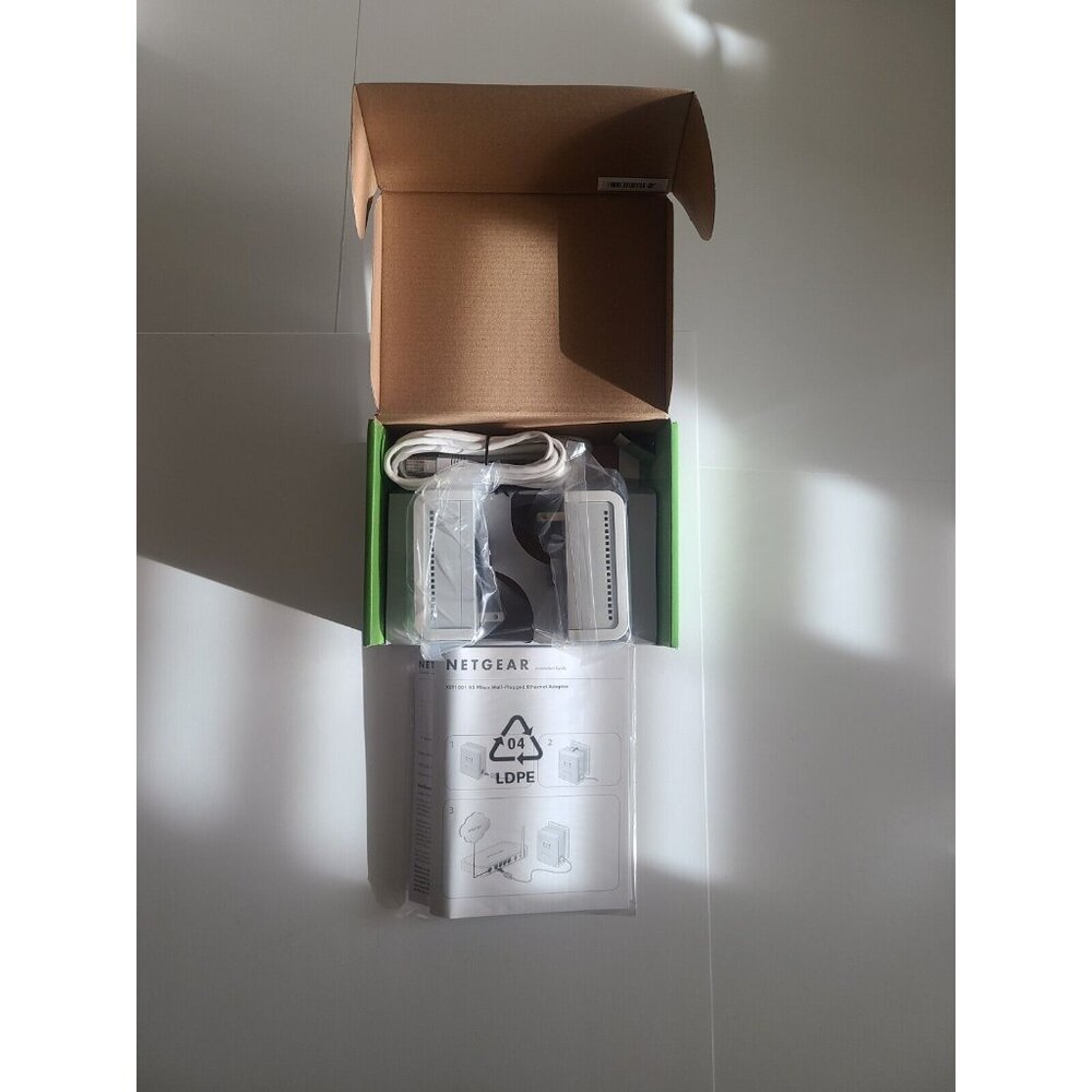 Netgear Powerline 85 Adapter Kit  Simple Connection - XETB1001 - 100NAS